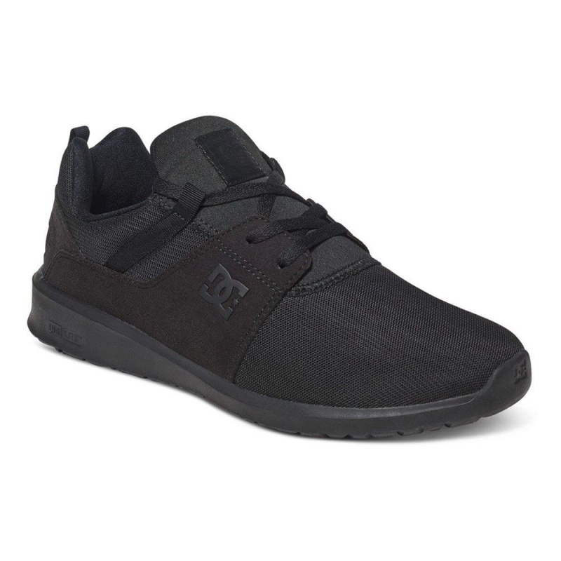 DC Shoes Heathrow Miesten Tennarit Mustat | QCFU-82594