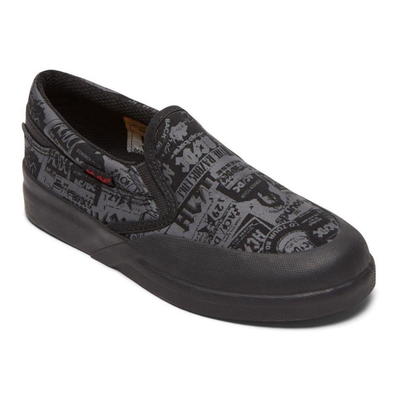 DC Shoes Infinite Lasten Skeittikengät Mustat Harmaat | HZUL-60148