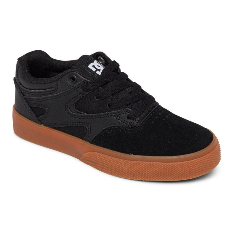 DC Shoes Kalis Vulc Lasten Skeittikengät Mustat Ruskea | UCDH-94752