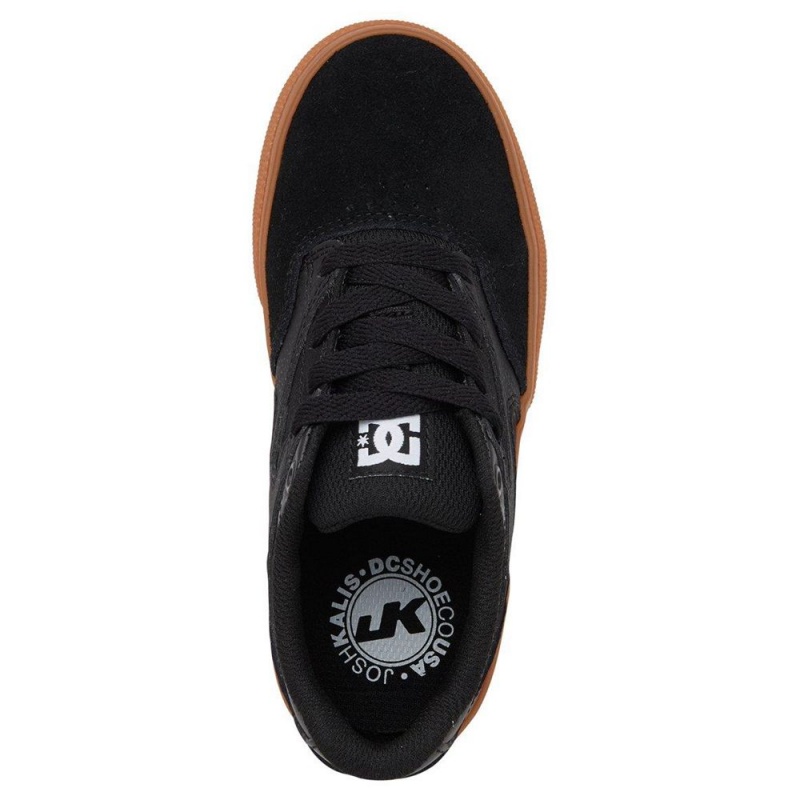 DC Shoes Kalis Vulc Lasten Skeittikengät Mustat Ruskea | UCDH-94752