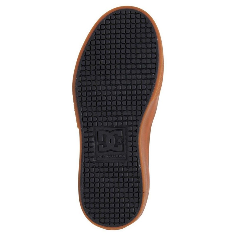 DC Shoes Kalis Vulc Lasten Skeittikengät Mustat Ruskea | UCDH-94752