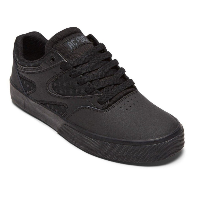 DC Shoes Kalis Vulc Miesten Skeittikengät Mustat Harmaat | MAVY-49352