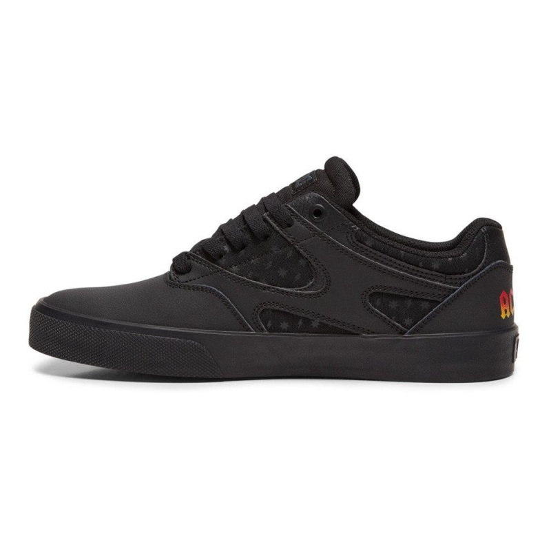 DC Shoes Kalis Vulc Miesten Skeittikengät Mustat Harmaat | MAVY-49352