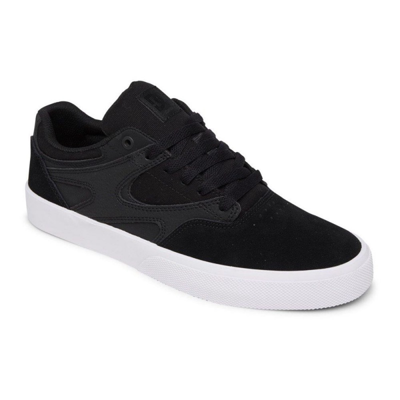 DC Shoes Kalis Vulc Miesten Skeittikengät Mustat | EIVS-80267