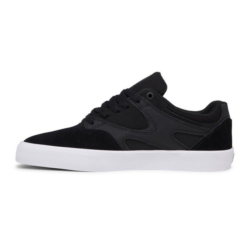 DC Shoes Kalis Vulc Miesten Skeittikengät Mustat | EIVS-80267