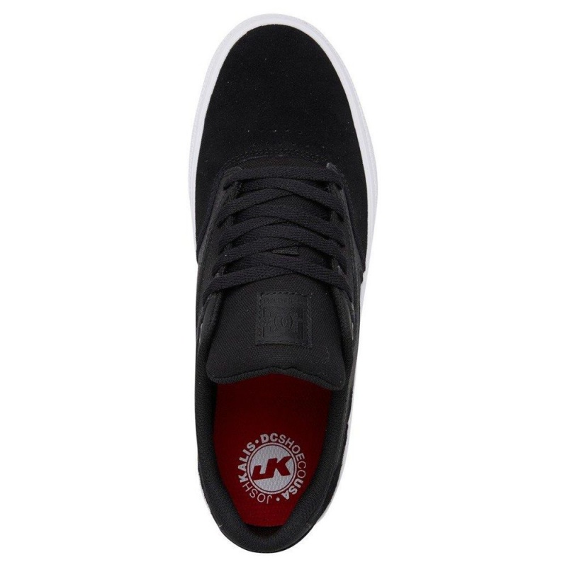 DC Shoes Kalis Vulc Miesten Skeittikengät Mustat | EIVS-80267