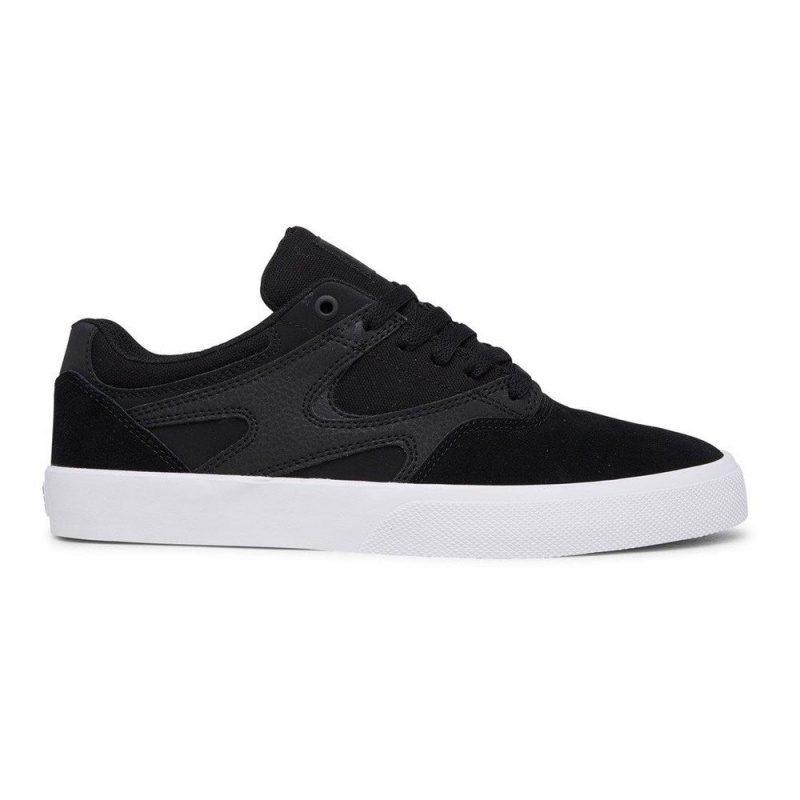 DC Shoes Kalis Vulc Miesten Skeittikengät Mustat | EIVS-80267