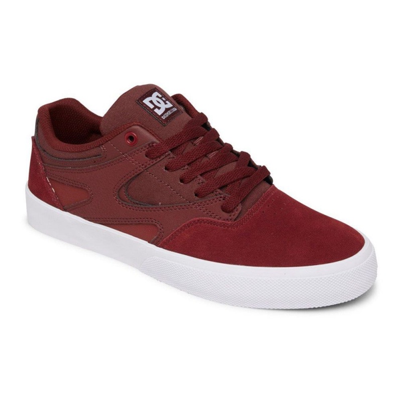 DC Shoes Kalis Vulc Miesten Skeittikengät Punainen | AHNM-18257