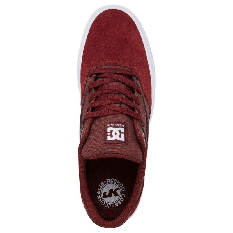 DC Shoes Kalis Vulc Miesten Skeittikengät Punainen | AHNM-18257