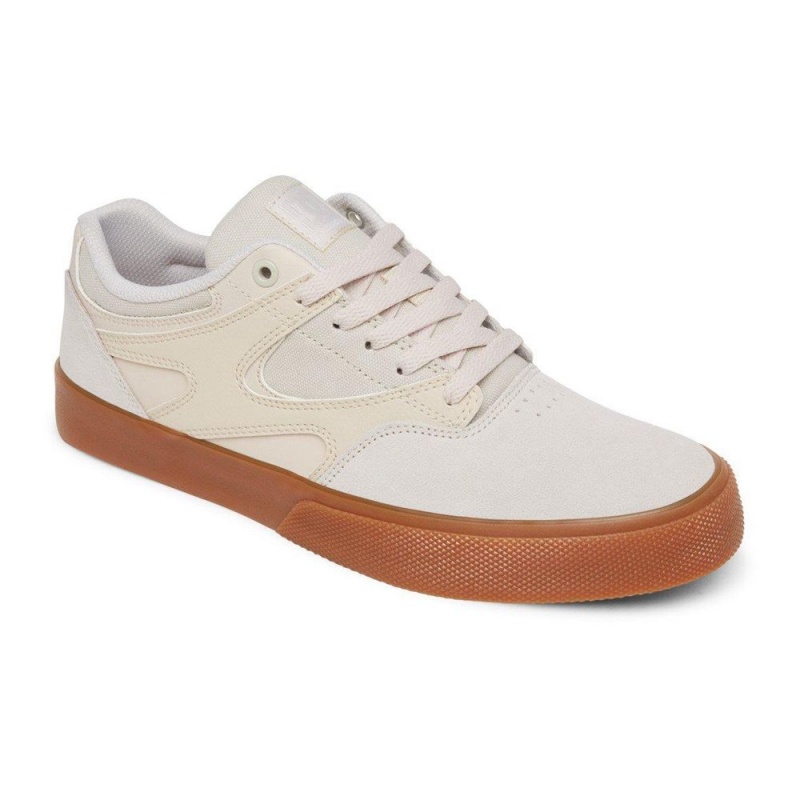 DC Shoes Kalis Vulc Miesten Skeittikengät Harmaat | YRBM-94203