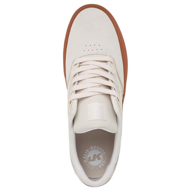 DC Shoes Kalis Vulc Miesten Skeittikengät Harmaat | YRBM-94203