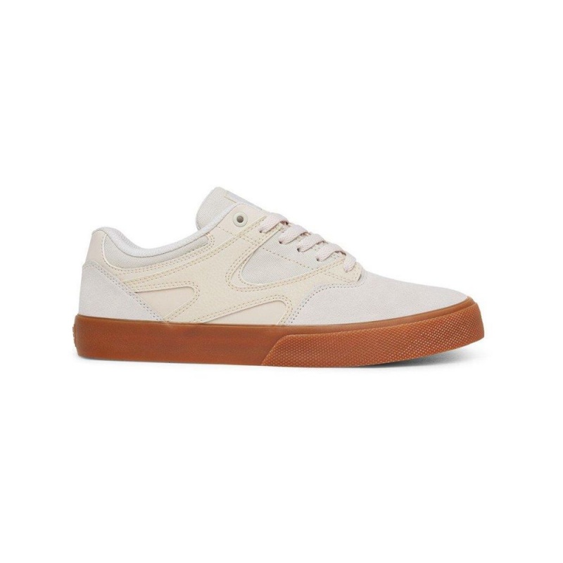 DC Shoes Kalis Vulc Miesten Skeittikengät Harmaat | YRBM-94203