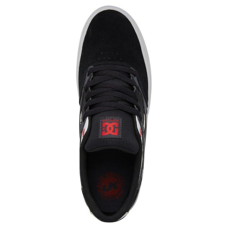 DC Shoes Kalis Vulc Miesten Skeittikengät Mustat Harmaat | QBZL-34589