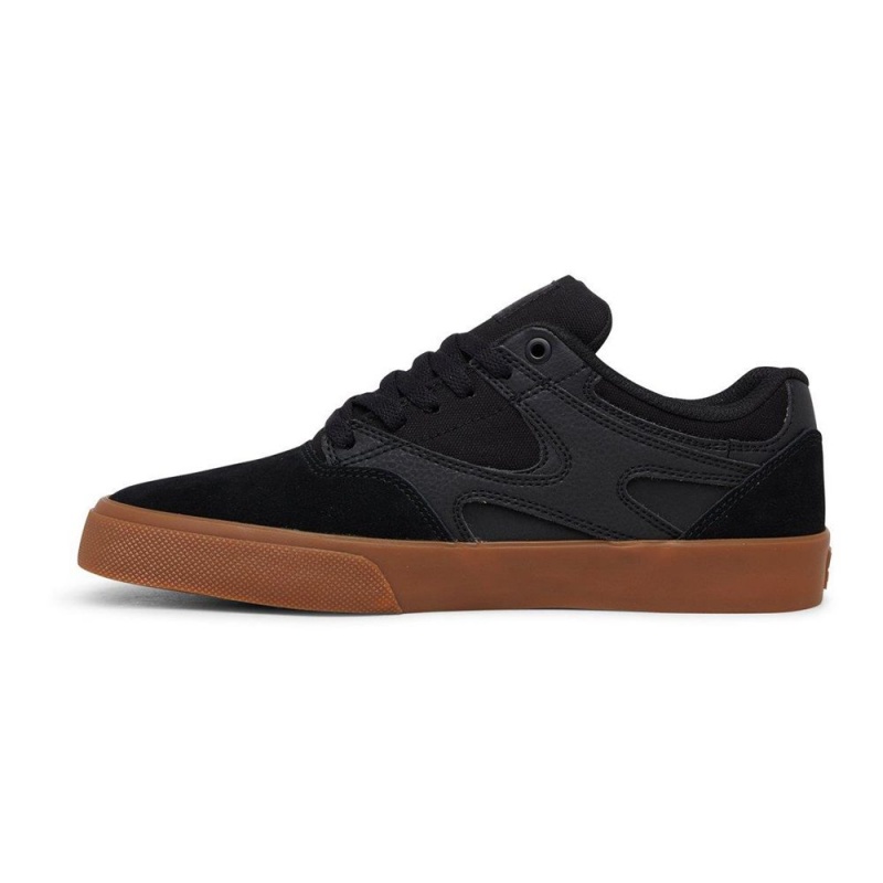 DC Shoes Kalis Vulc Miesten Skeittikengät Mustat Ruskea | PFIN-14765