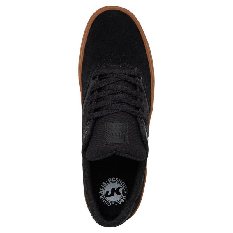 DC Shoes Kalis Vulc Miesten Skeittikengät Mustat Ruskea | PFIN-14765