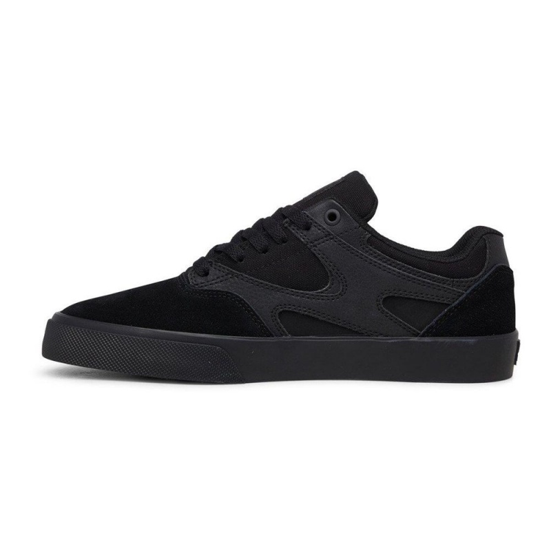 DC Shoes Kalis Vulc Miesten Skeittikengät Mustat | NLOI-02136