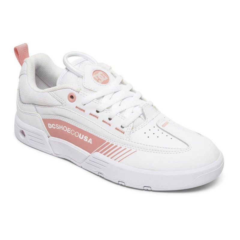 DC Shoes Legacy 98 Naisten Tennarit Valkoinen Pinkki | TXKG-37590