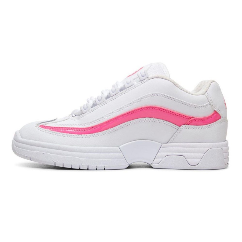 DC Shoes Legacy Lite Naisten Tennarit Valkoinen Pinkki | UKOE-93825