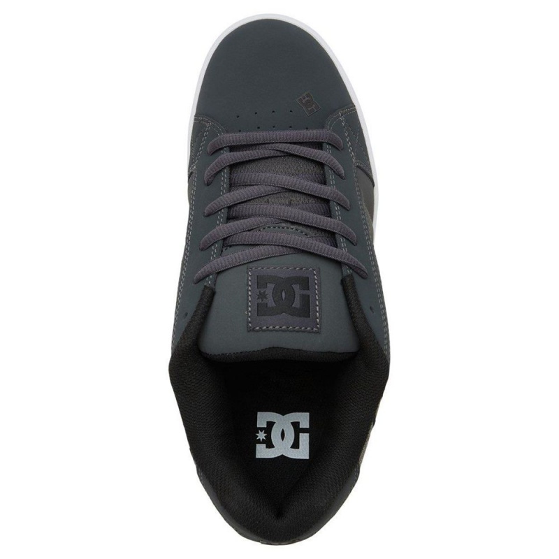 DC Shoes Net Miesten Skeittikengät Harmaat Mustat | YXMZ-92468