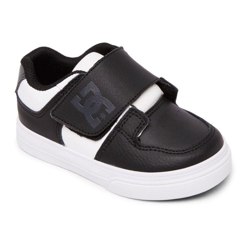 DC Shoes Pure Lasten Skeittikengät Mustat Valkoinen | MCAX-31025