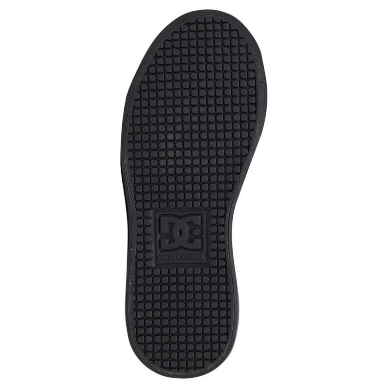 DC Shoes Pure Lasten Skeittikengät Mustat Keltainen | FYWT-35724