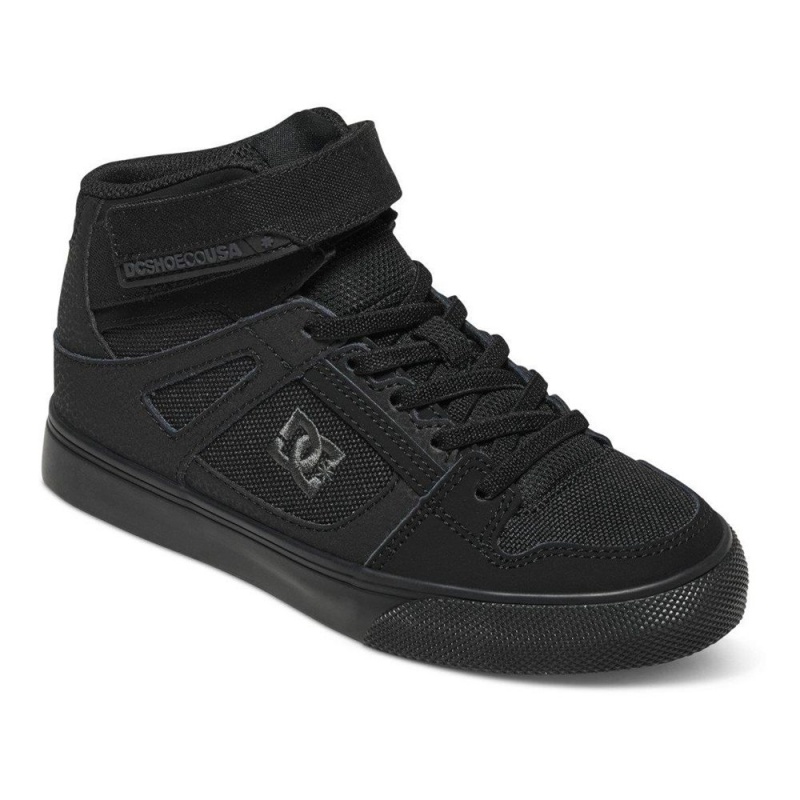 DC Shoes Pure Lasten Skeittikengät Mustat | NVGZ-61205