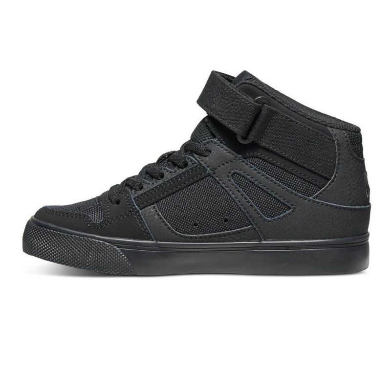 DC Shoes Pure Lasten Skeittikengät Mustat | NVGZ-61205