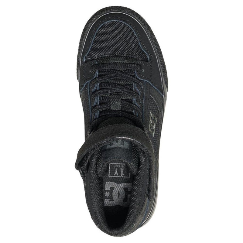 DC Shoes Pure Lasten Skeittikengät Mustat | NVGZ-61205