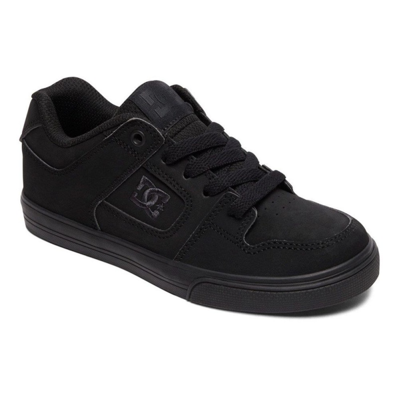 DC Shoes Pure Lasten Skeittikengät Mustat | CEBD-32816