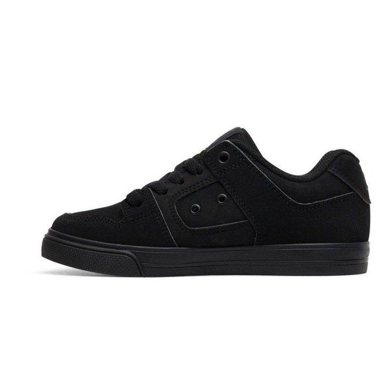 DC Shoes Pure Lasten Skeittikengät Mustat | CEBD-32816