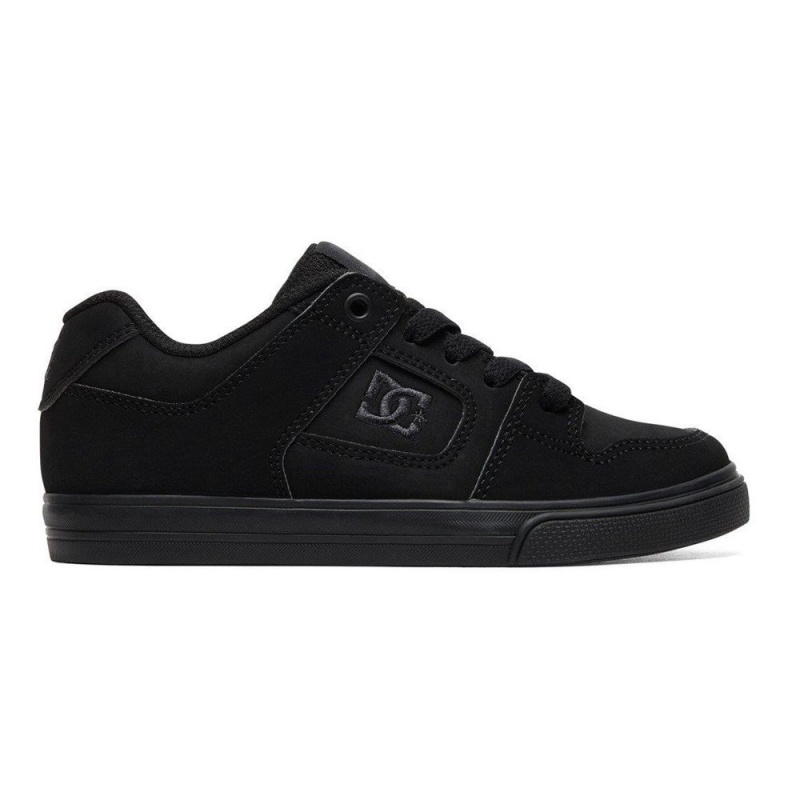 DC Shoes Pure Lasten Skeittikengät Mustat | CEBD-32816