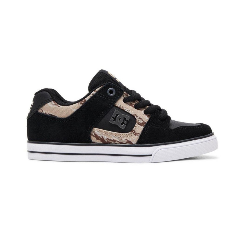 DC Shoes Pure Lasten Skeittikengät Mustat | IQFL-63802