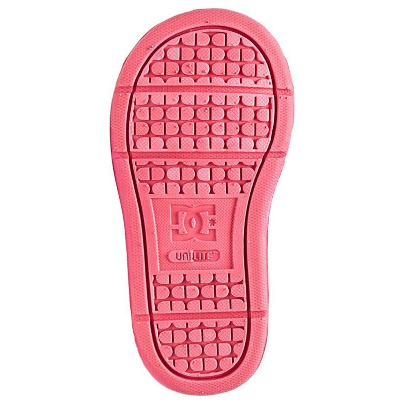 DC Shoes Pure Lasten Skeittikengät Pinkki Valkoinen | TODR-35610