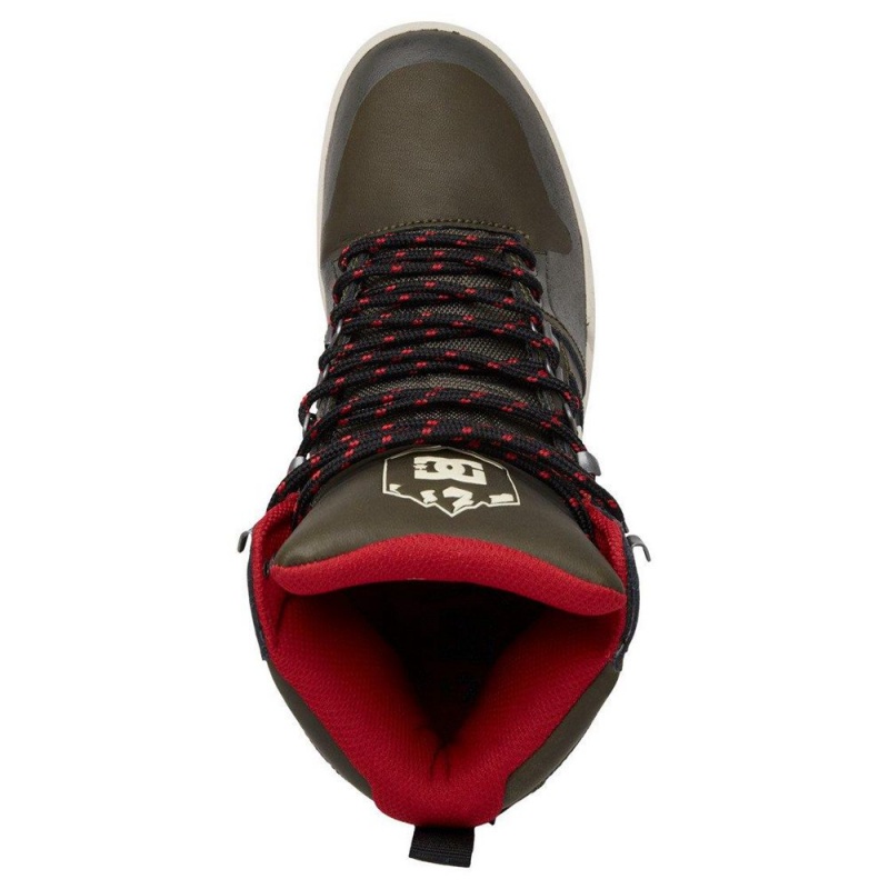 DC Shoes Pure Miesten Saappaat Vihreä Mustat | FXOW-24536