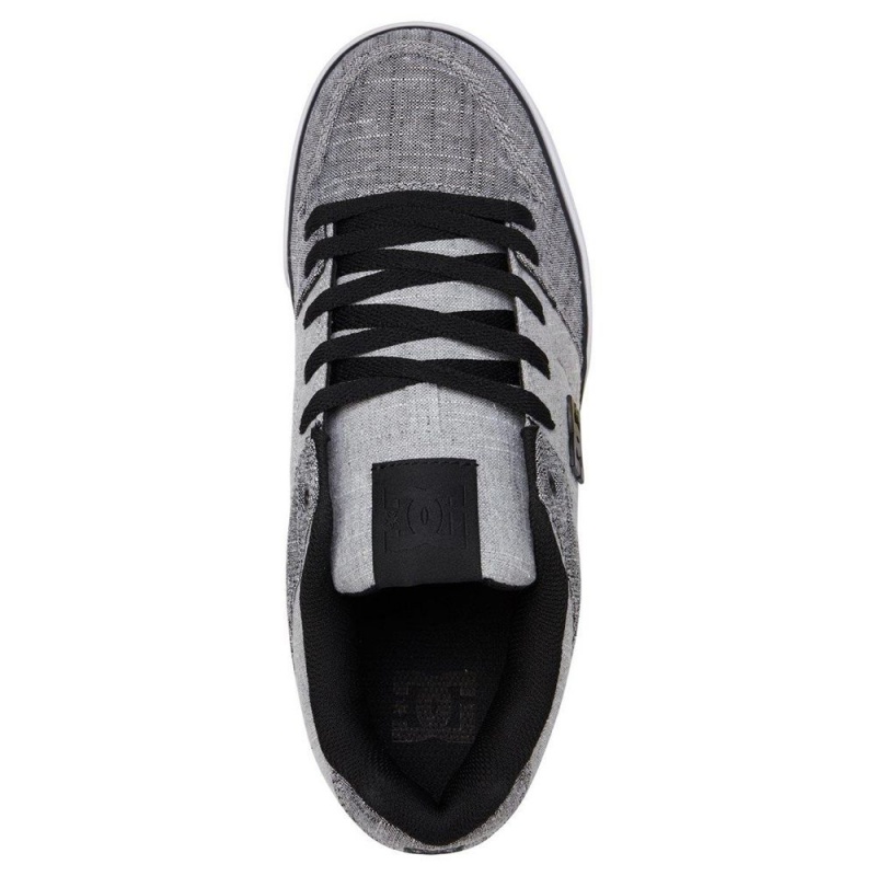 DC Shoes Pure Miesten Skeittikengät Harmaat Mustat | GBIK-06928