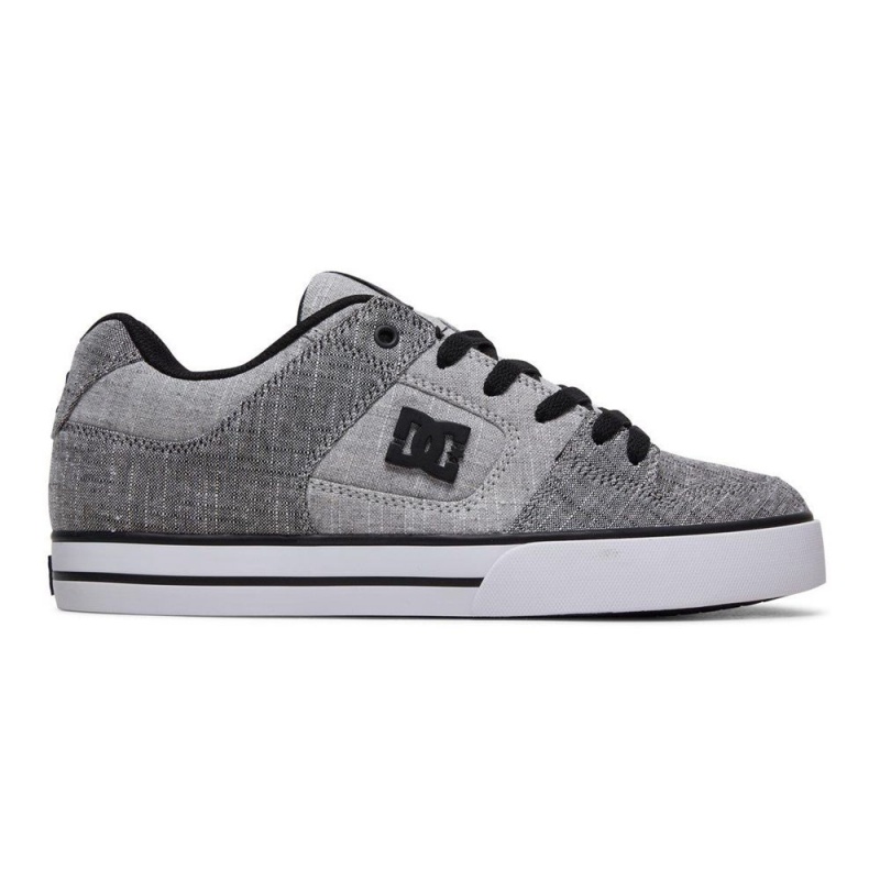 DC Shoes Pure Miesten Skeittikengät Harmaat Mustat | GBIK-06928