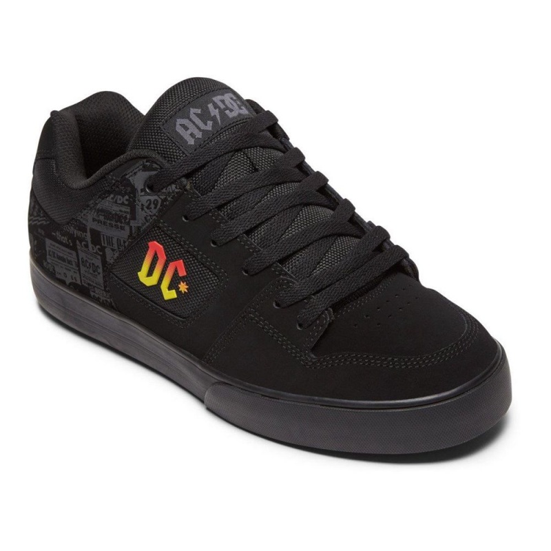 DC Shoes Pure Miesten Skeittikengät Mustat Harmaat | ABMV-53169