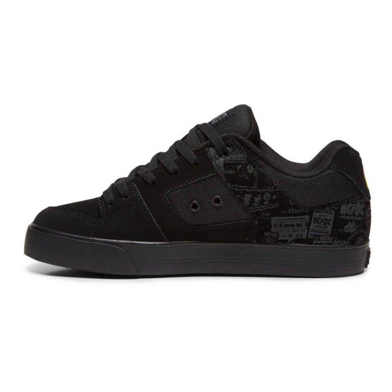 DC Shoes Pure Miesten Skeittikengät Mustat Harmaat | ABMV-53169