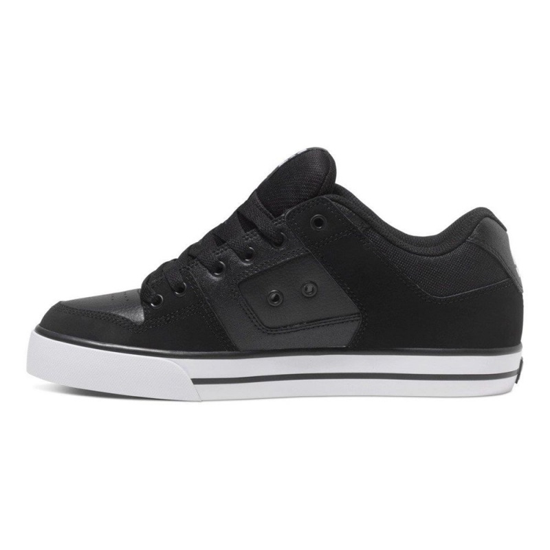 DC Shoes Pure Miesten Skeittikengät Mustat Valkoinen | CHRX-85912