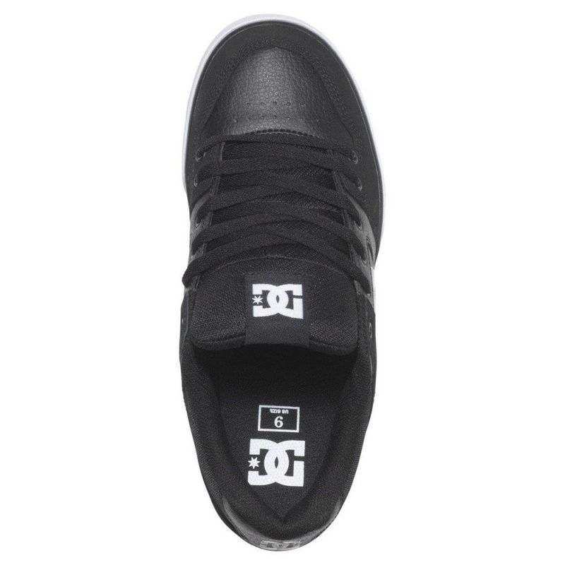 DC Shoes Pure Miesten Skeittikengät Mustat Valkoinen | CHRX-85912