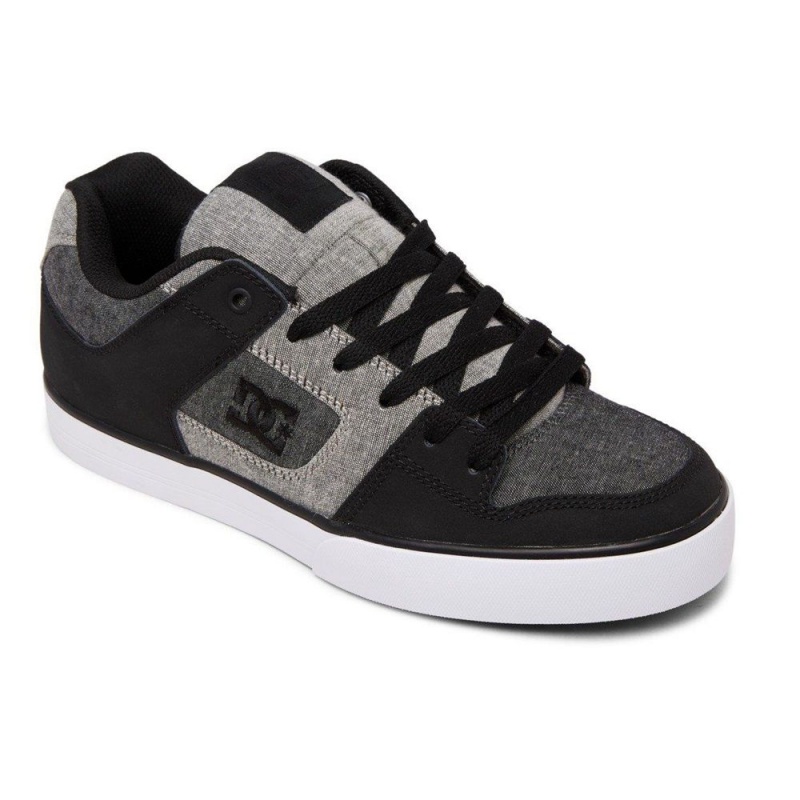 DC Shoes Pure Miesten Skeittikengät Mustat Harmaat | ICOL-80972