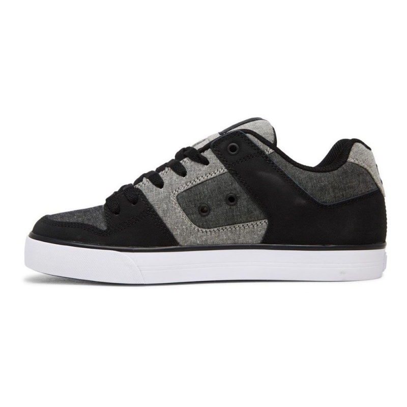 DC Shoes Pure Miesten Skeittikengät Mustat Harmaat | ICOL-80972