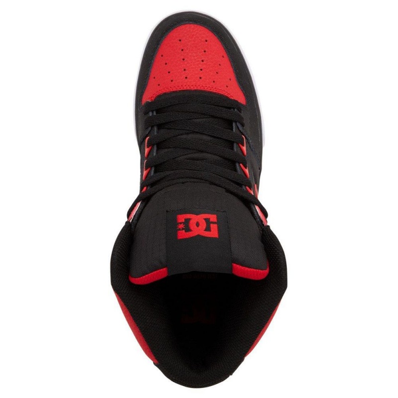 DC Shoes Pure Miesten Skeittikengät Punainen Mustat | GBCQ-50193