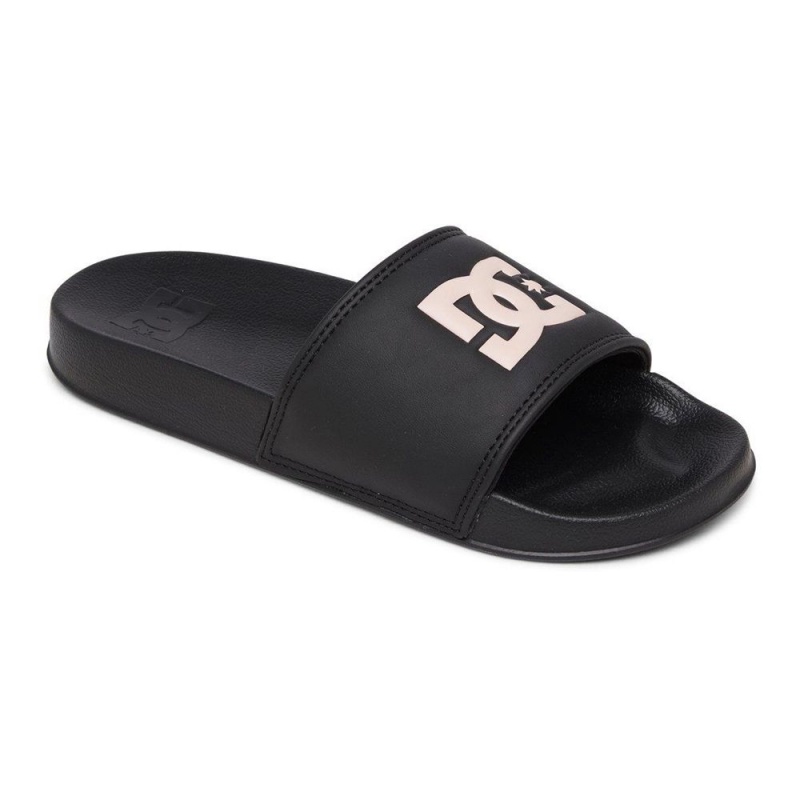 DC Shoes Slides Naisten Sandaalit Mustat Pinkki | ZGHY-78231