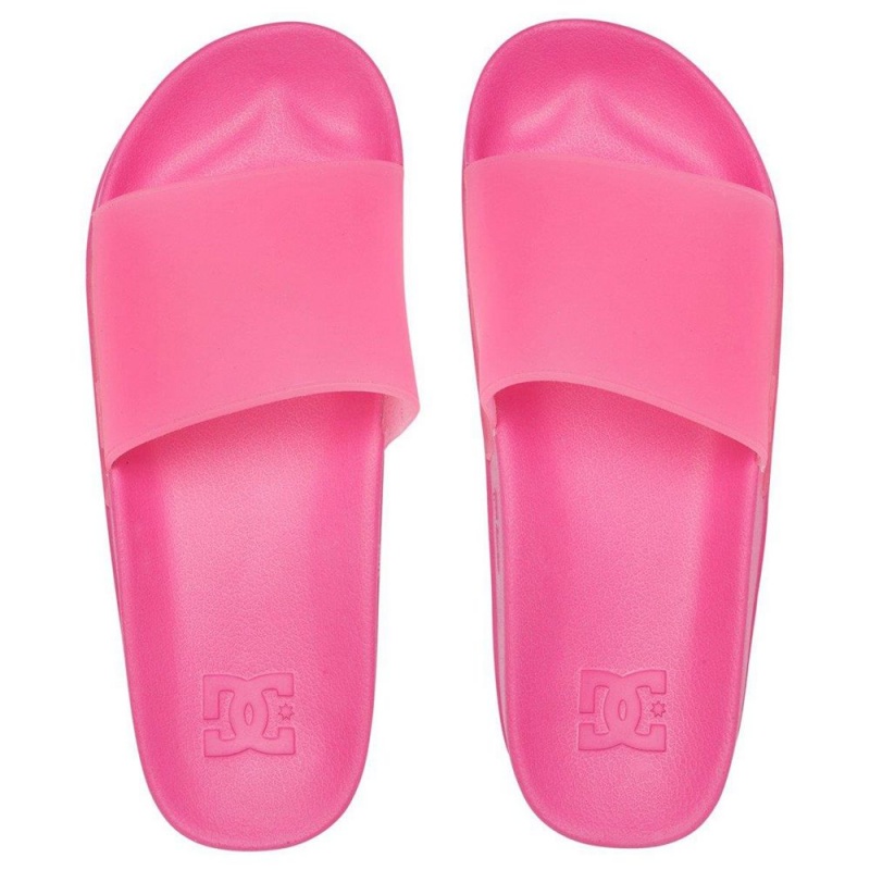 DC Shoes Slides Naisten Sandaalit Pinkki | NSPC-43715