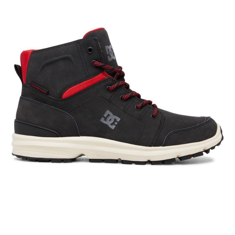 DC Shoes Torstein Miesten Saappaat Mustat Punainen | EHZK-90432