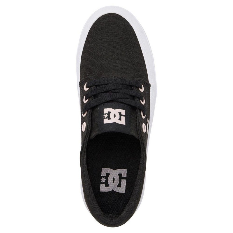 DC Shoes Trase Lasten Skeittikengät Mustat Pinkki | HYXN-72415