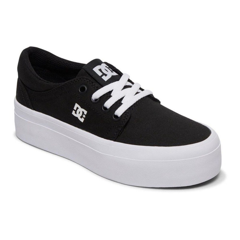 DC Shoes Trase Lasten Skeittikengät Mustat Valkoinen | WAYV-13890