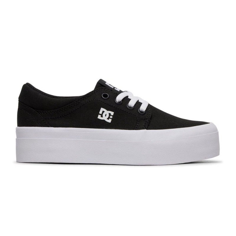 DC Shoes Trase Lasten Skeittikengät Mustat Valkoinen | WAYV-13890