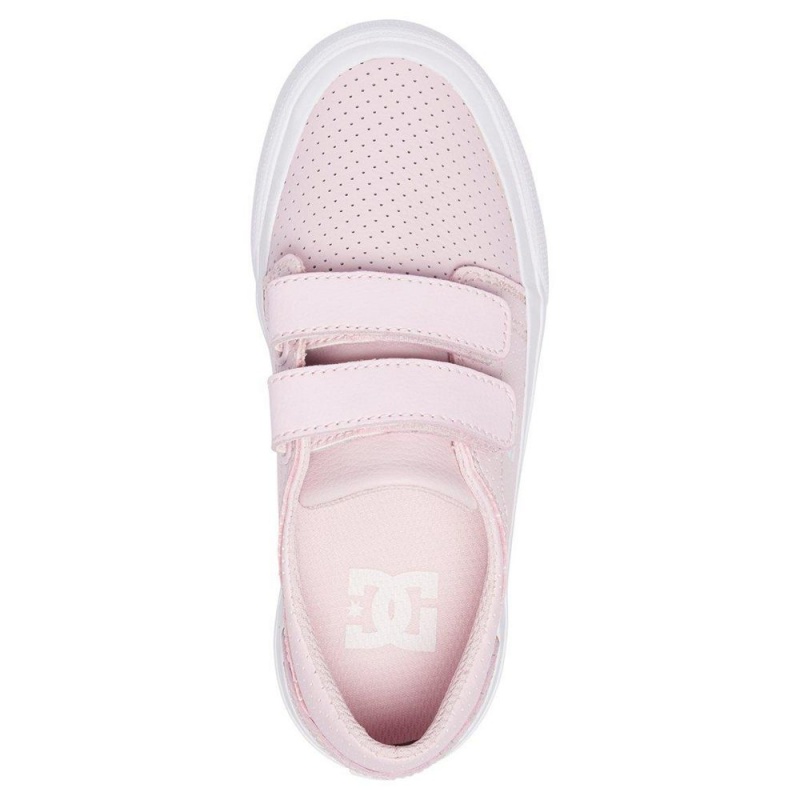 DC Shoes Trase Lasten Skeittikengät Pinkki | NUJV-61409